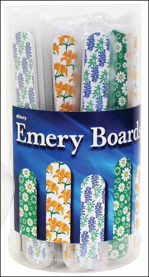 Floral Emery Boards
