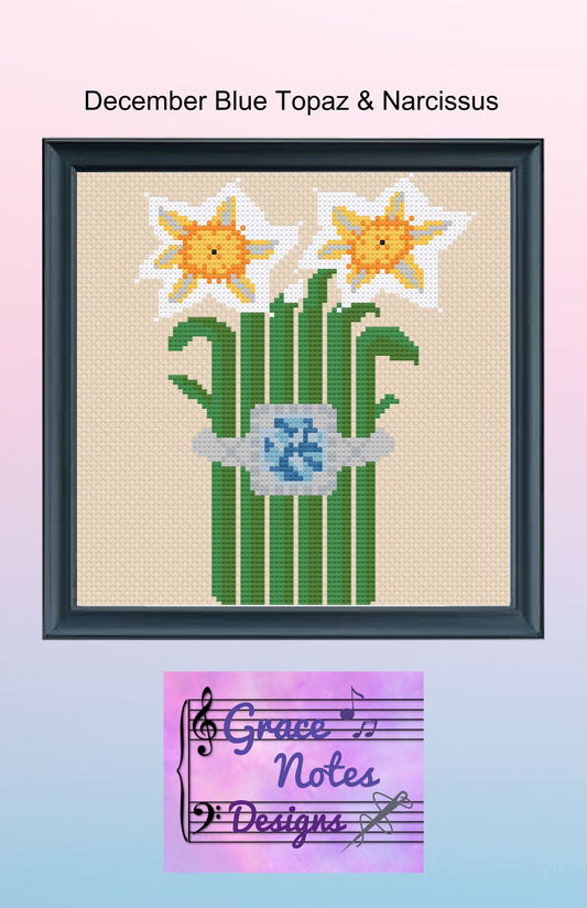 December Blue Topaz & Narcissus